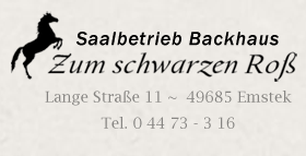 Backhaus Saalbetrieb